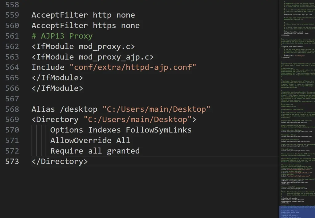 デスクトップ以下でPHPを実行可能にする